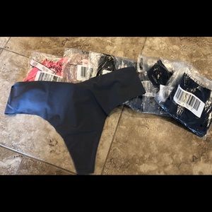 NWT Victoria’s Secret seamless Thong Panties Lot